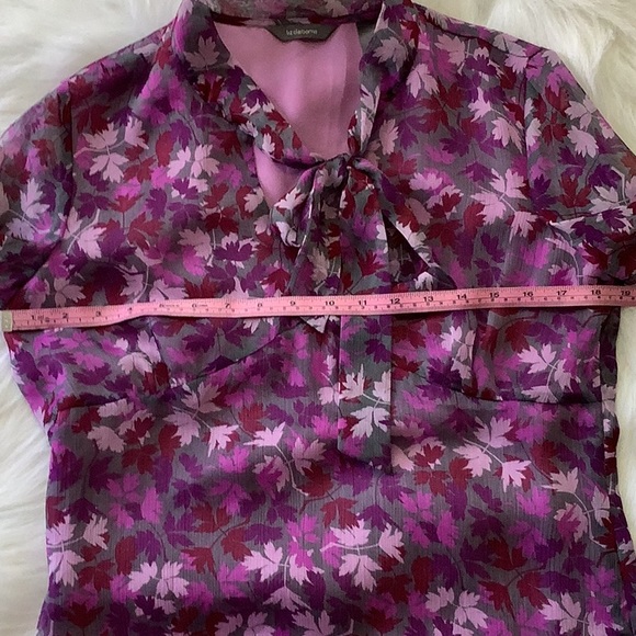 ⭐️HP⭐️LIZ CLAIBORNE Floral Blouse - Picture 12 of 15